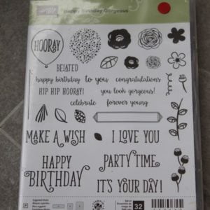 Happy Birthday Gorgeous Stamp set