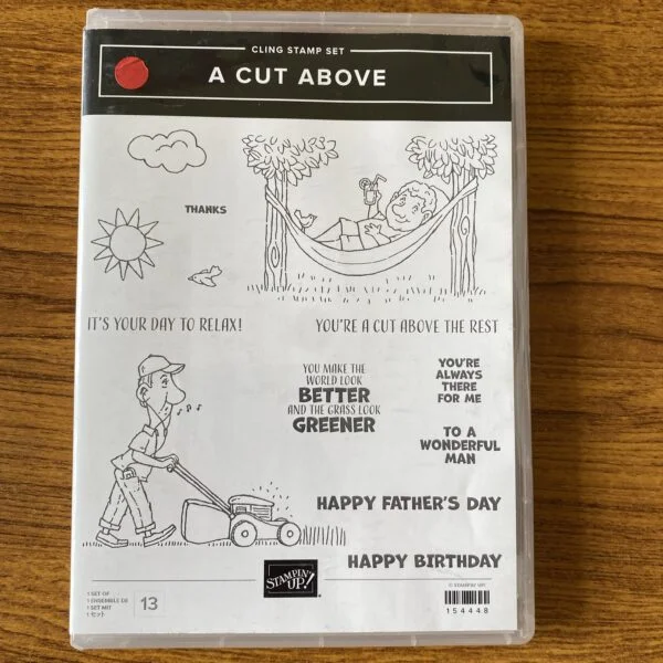 A Cut Above  stamp set - retired