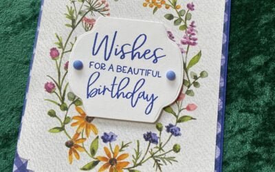 Dainty Flowers Birthday card