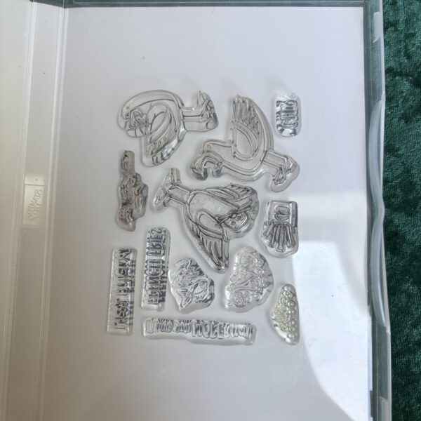 Friendly Seagulls stamp set - used - Image 2
