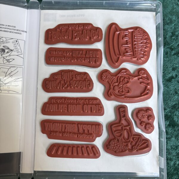 One More Year stamp set - used - Image 2