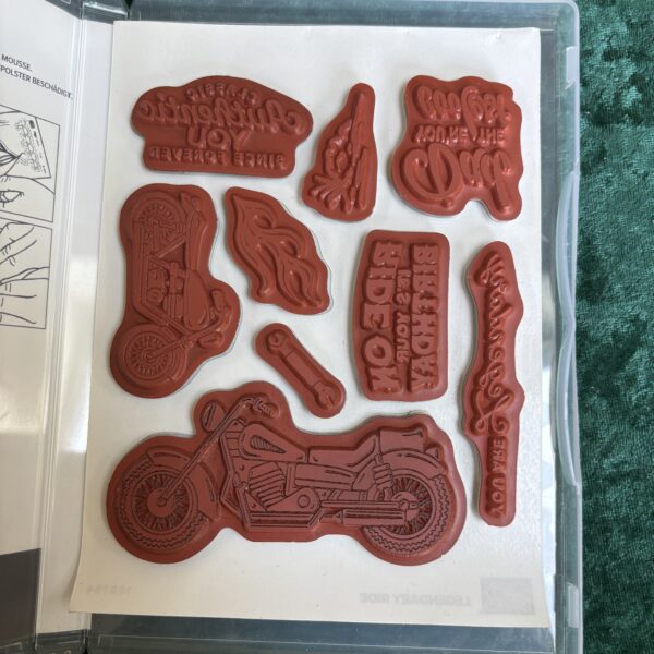 Legendary Ride stamp set - used - Image 2