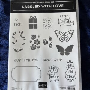 Labeled with Love stamp set
