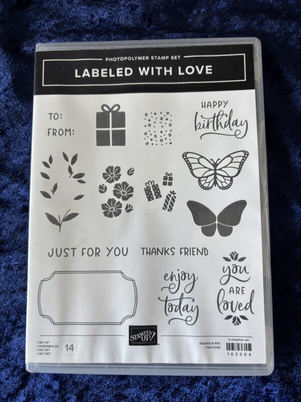 Labeled with Love stamp set