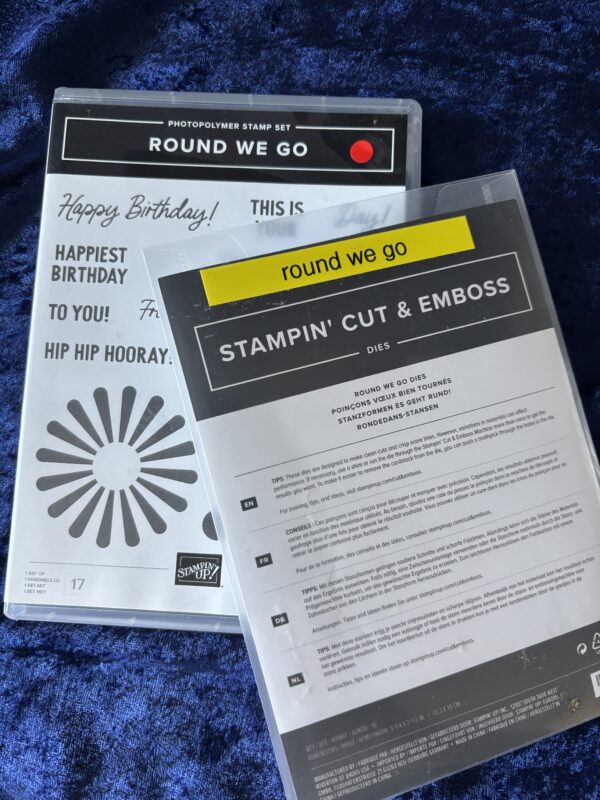 Round We Go stamp and die set