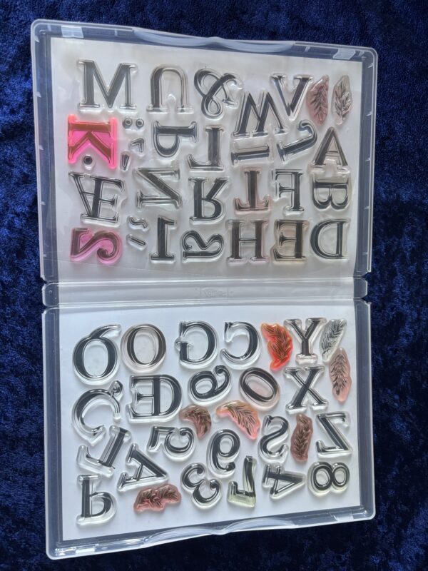 Classic Letters Stampset - Image 2