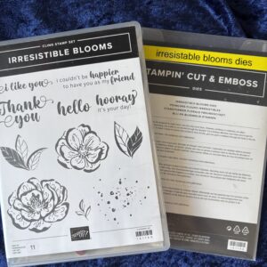 Irrisistable Blooms Stamp and Die set