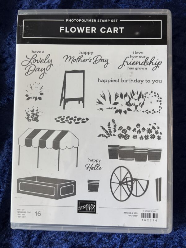 Flower Cart stamp and Die set - Image 2