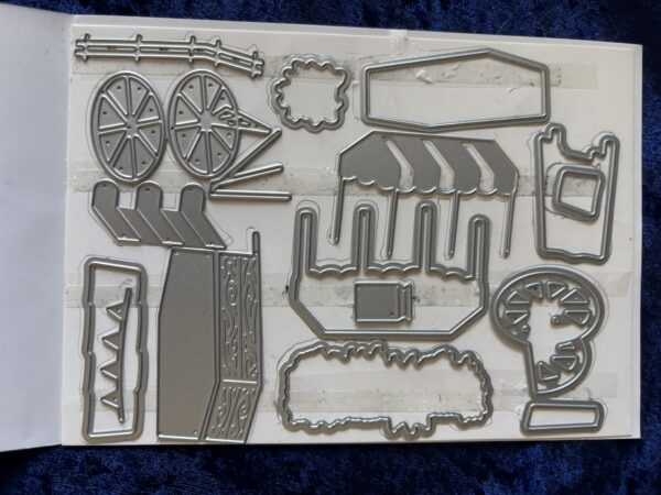 Flower Cart stamp and Die set - Image 3
