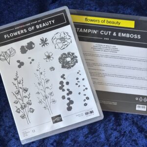 Flowers of Beauty stamp and die set