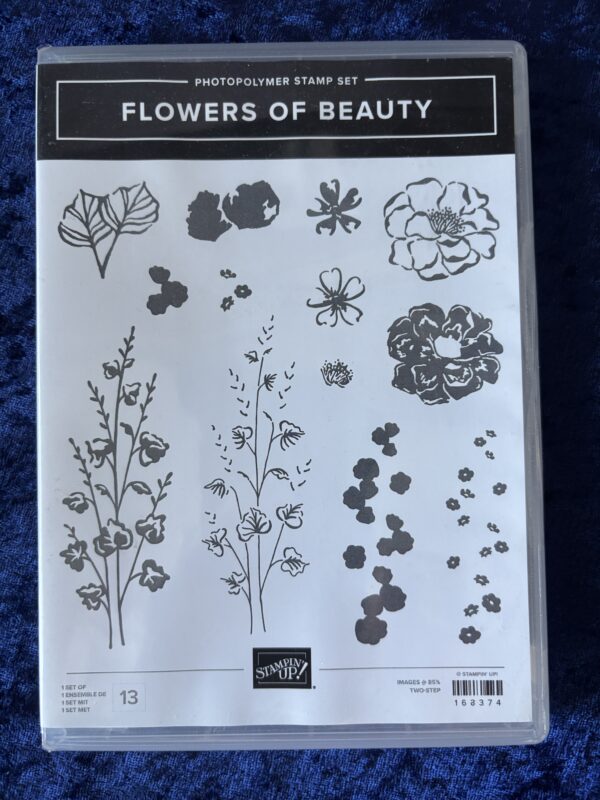 Flowers of Beauty stamp and die set - Image 2